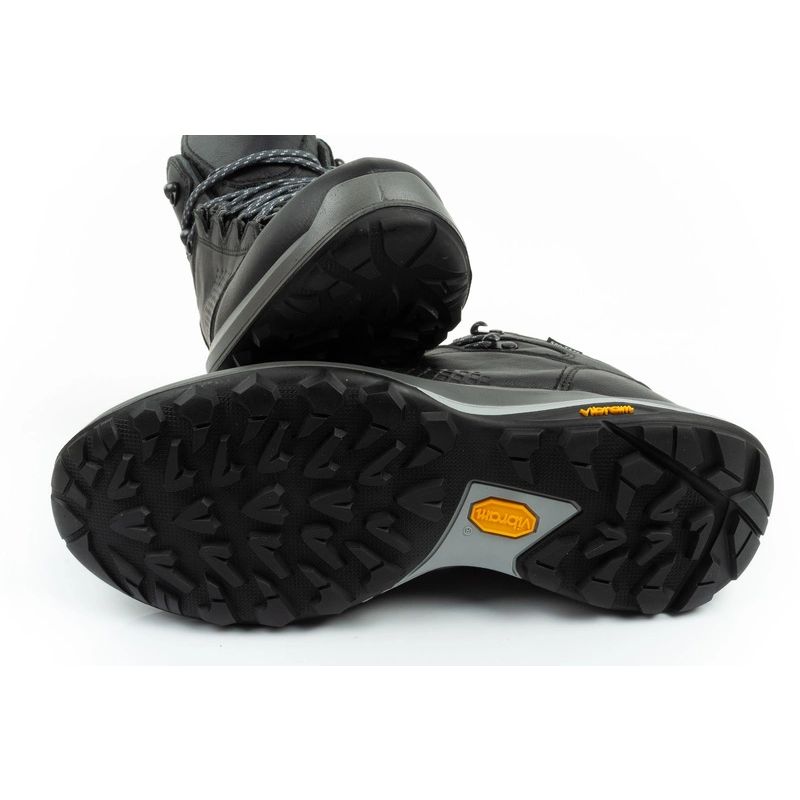 9. Grisport buty męskie trekkingowe Nero avon SPO-TEX skórzane czarne