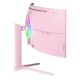 4. Arozzi Nova 49” Curved monitor komputerowy 124,5 cm (49") 5120 x 1440 px Dual QHD LED Różowy