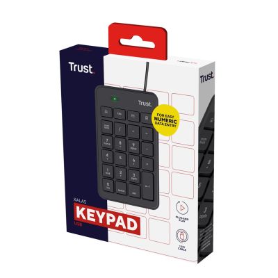 2. Klawiatura numeryczna TRUST Xalas USB
