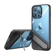 Ugreen Fusion Kickstand Case sztywne etui z żelową ramką i podstawką do iPhone 13 Pro czarny (90153)