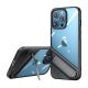 Ugreen Fusion Kickstand Case sztywne etui z żelową ramką i podstawką do iPhone 13 Pro czarny (90153)