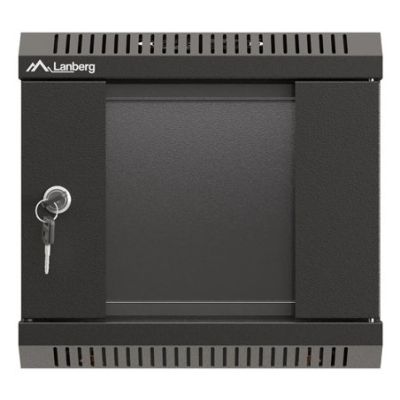 3. Lanberg WF11-3304-10B stojak 4U Szafa wisząca Czarny