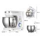 30. ELDOM ROBOT PLANETARNY WRK1300 DULCE, 1300W, 5L , TRY KOŃCÓWKI DO UBUJANIA, MISZANIA, UGNIATANIW, WYJMOWANA METALOWA MISA