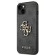 2. Etui Guess 4G Big Metal Logo na iPhone 14 / 15 Plus - szare