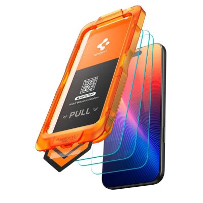 2. Szkło hartowane Spigen Glas.tR AlignMaster Slim 3-Pack na iPhone 17 Pro