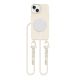 Etui Tech-Protect MagNecklace MagSafe na iPhone 14 - beżowe