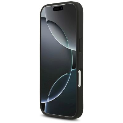 5. Etui Guess 4G Circle Classic Logo MagSafe na iPhone 17 Pro - czarne