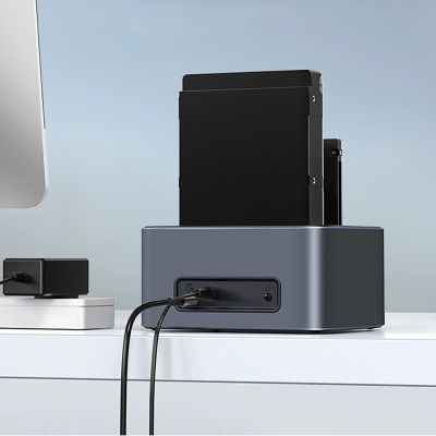 5. Stacja dokująca Orico 6656C3-C na 5 dysków z funkcją klonowania offline 2,5"/3,5" SATA HDD/SSD - szara