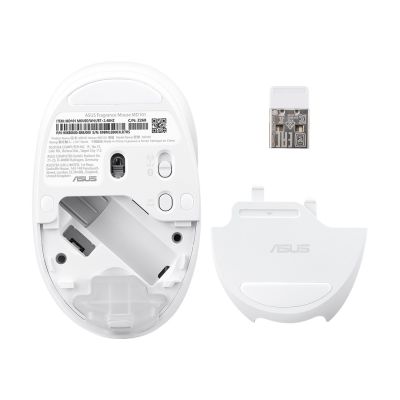 4. Mysz bezprzewodowa ASUS MD101 Fragrance Mouse Wireless /Bluetooth Iridescent White