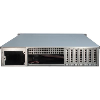 6. Inter-Tech IPC 2U-2412 Rack Czarny, Srebrny