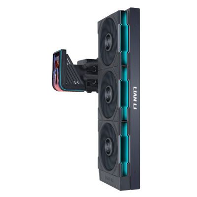 2. Lian Li HydroShift II OLED Curved 360 UNI FAN P28 AiO-Wasserkühlung, 360 mm, OLED-Display, P28-Lüfter - schwarz