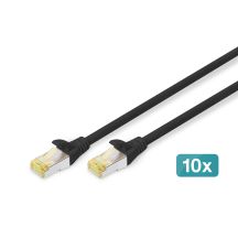 Digitus Kabel krosowy CAT 6A S/FTP, 10 sztuk