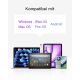 8. inateck Keyboard Tablet QWERTZ gray