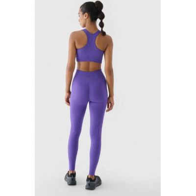 2. Damskie legginsy treningowe bezszwowe 4F x Anna Lewandowska 4F 4FALSAW24TFTIF345-51S