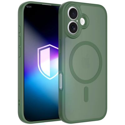 Etui 3mk Misty MagCase na iPhone 16 - zielone