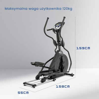 33. ORBITREK TRENAŻER CROSSTRAINER ELIPTYCZNY XTERRA FS 480