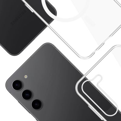 4. Etui 3mk Clear MagCase na Samsung Galaxy S23+ - przezroczyste