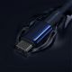 7. Kabel Baseus Tungsten Gold USB-C / USB-C 100W 2m - granatowy