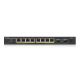 3. Switch Zyxel GS1100-10HP 10p PoE (PoE+: 8) 130W Unmanaged Gigabit