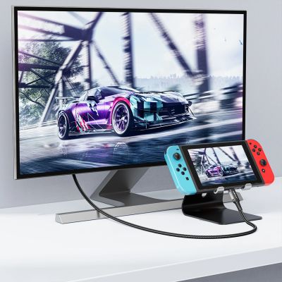 6. Kabel Acefast C1 wideo USB-C / HDMI 4K 60Hz HDR 1.8m - czarny