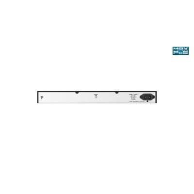 2. D-Link DGS-1026MP łącza sieciowe Nie zarządzany Gigabit Ethernet (10/100/1000) Obsługa PoE Czarny, Szary