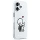 4. Etui Karl Lagerfeld Karl & Choupette Back MagSafe na iPhone 17 - przezroczyste