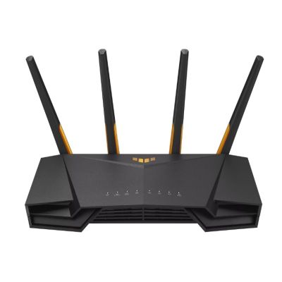 10. ASUS TUF-AX4200 Gaming AX4200 wireless router 2,5 Gigabit Ethernet Dual-band (2.4 GHz / 5 GHz) Black, Orange