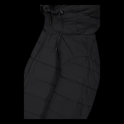 4. Kurtka zimowa męska CMP sportowa z kapturem ocieplana czarna (34K0167/U901)