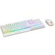 3. MSI S11-04DE305-CLA klawiatura Dołączona myszka Gaming USB QWERTZ Niemiecki Biały