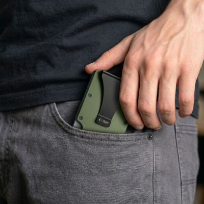 5. Portfel Tech-Protect Thorn RFID - zielony