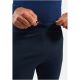 Legginsy męskie Odlo ESSENTIAL WARM Tights granatowe