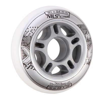16. PU 80x24 82A BIAŁE KÓŁKA (4 szt.) NILS EXTREME