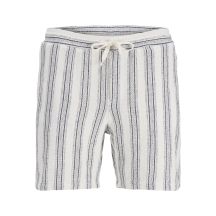 Jack&Jones męskie szorty JPSTJAIDEN COBA STRIPE JOG SHORTS REG SN 12274413 CLOUD DANCER/STRIPES