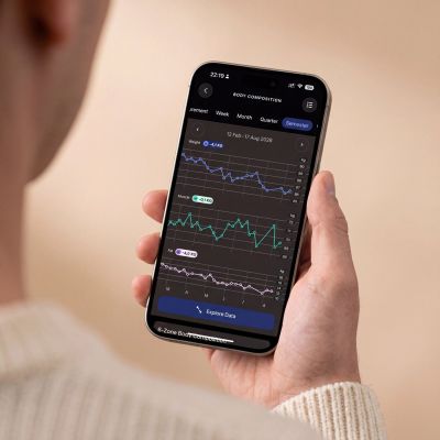 6. Withings BodyFit - inteligentna waga ze strefową analizą masy ciała, analizą metabolizmu oraz zdrowia serca (black)
