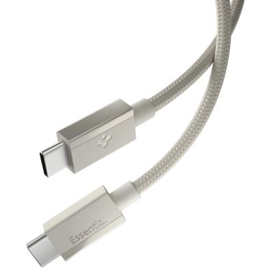 Kabel Spigen Essential EB6015CC USB-C 60W 150 cm - tytanowy
