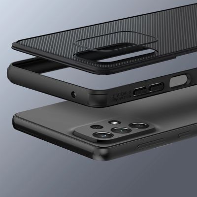 8. Nillkin Super Frosted Shield Pro wytrzymałe etui pokrowiec Samsung Galaxy A73 czarny