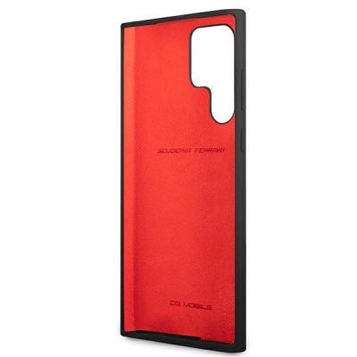 7. Etui Ferrari On Track Silicone na Samsung Galaxy S22 Ultra - czarne