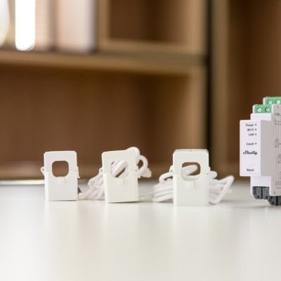 5. Shelly 3EM 3-fazowy miernik zużycia energii elektrycznej WIFI