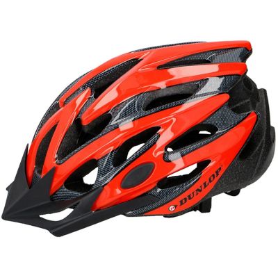 21. KASK ROWEROWY REGULOWANY DUNLOP MTB RED R. M (55-58CM)