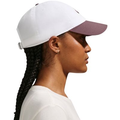 Czapka z daszkiem Nike Club biało-fioletowa FB5368 104