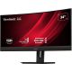 3. Viewsonic VG3456C monitor komputerowy 86,4 cm (34") 3440 x 1440 px UltraWide Quad HD LED Czarny