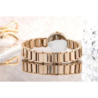 7. Zegarek Damski CALVIN KLEIN Minimalistic T Bar 25200140 + BOX