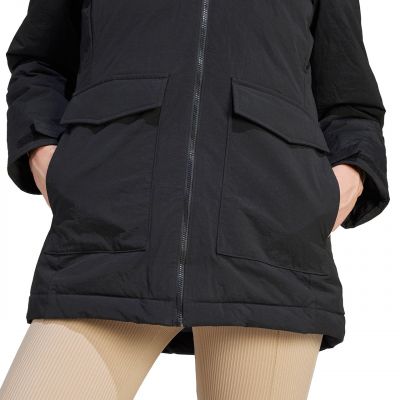 6. Kurtka adidas Parka Hooded Fur W IJ8260