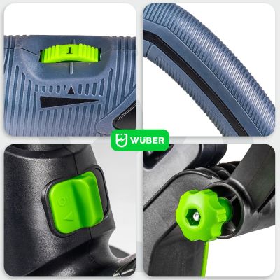 13. Elektryczna dmuchawa do liści 3000W z rozdrabniaczem 15:1 W43422 WUBER