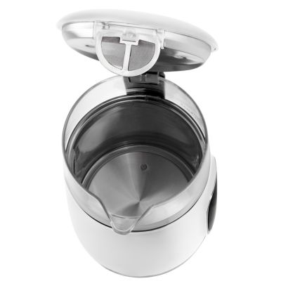 6. Czajnik elektryczny ADLER AD 1305 biało-srebrny