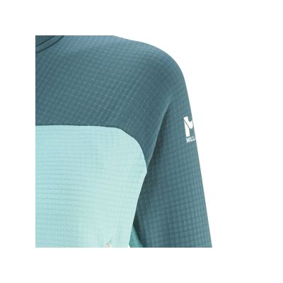 6. Kurtka MILLET W Fusion Grid Hoodie Niebieski