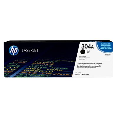 2. HP 304A oryginalny wkład z czarnym tonerem LaserJet