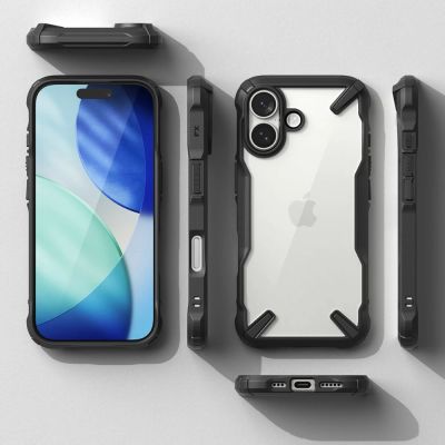 5. Etui Ringke Fusion X na iPhone 17 - czarne