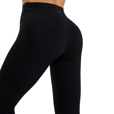 5. Legginsy damskie 4F CAS F1195 głęboka czerń 4FWAW25TTROF1195 20S