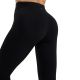 5. Legginsy damskie 4F CAS F1195 głęboka czerń 4FWAW25TTROF1195 20S
